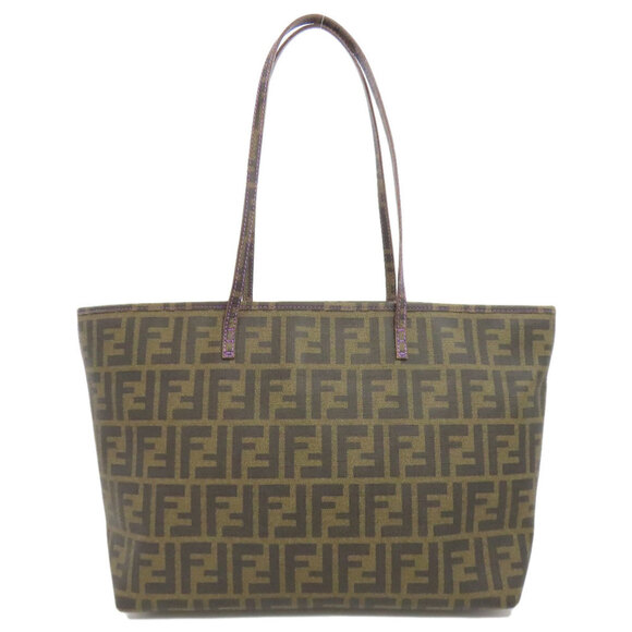 FENDI Brown Zucca Tote Bag - Picture 1 of 11
